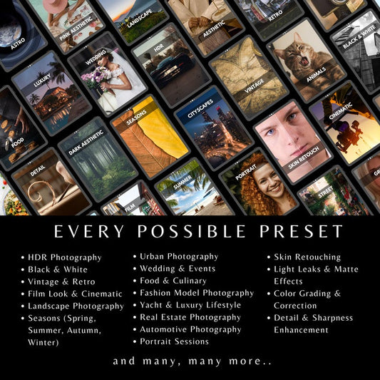 +150,000 Adobe Lightroom Presets, PLR & MRR - House DGP