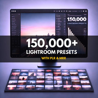 +150,000 Adobe Lightroom Presets, PLR & MRR - House DGP