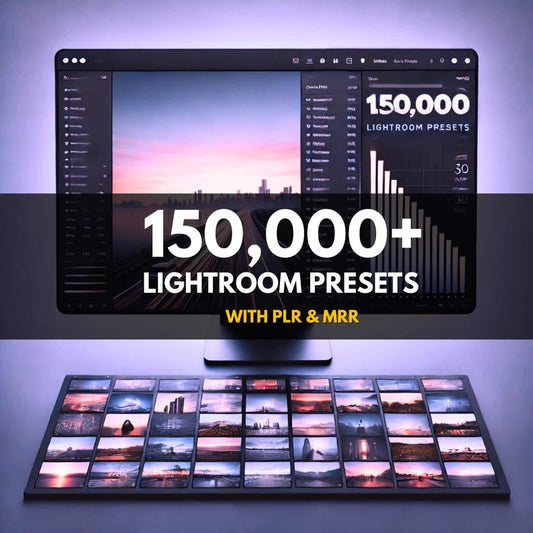 +150,000 Adobe Lightroom Presets, PLR & MRR - House DGP