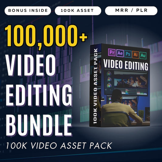 + 110,000 MRR video montages, Adobe Premiere, After Effects, CapCut..