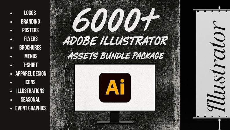 +10,000 Adobe Illustrator Resources & Templates - House DGP