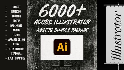 +10,000 Adobe Illustrator Resources & Templates - House DGP