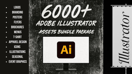 +10,000 Adobe Illustrator Resources & Templates - House DGP